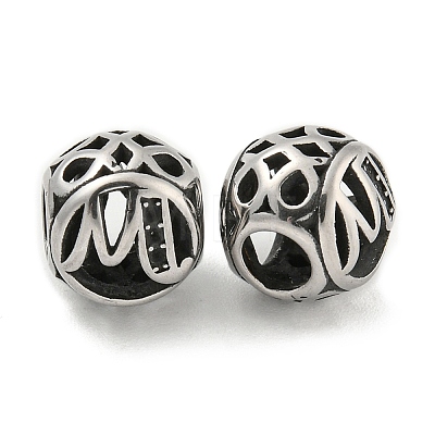 304 Stainless Steel Beads Rhinestone Settings STAS-O002-01M-AS-1