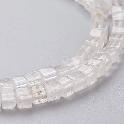 Natural Quartz Crystal Beads Strands G-F631-K10-1