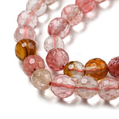 Tigerskin Glass Beads Strands G-E571-A07-01-1