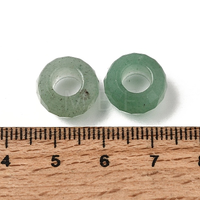 Natural Green Aventurine European Beads GG-NH0003-A18-1