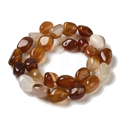 Natural Red Agate Beads Strands G-NH0017-B03-04-1