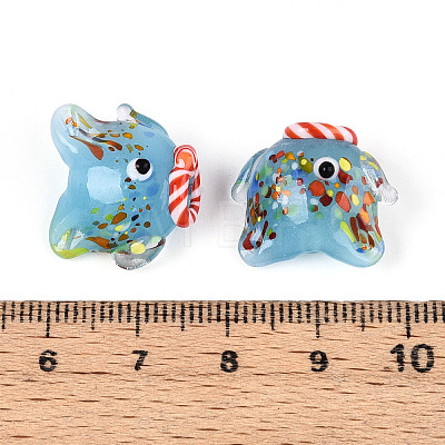 Handmade Lampwork Beads LAMP-T023-16C-1