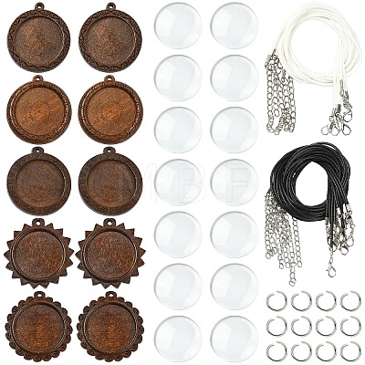 DIY Necklaces Makings Kits DIY-YW0018-25-1
