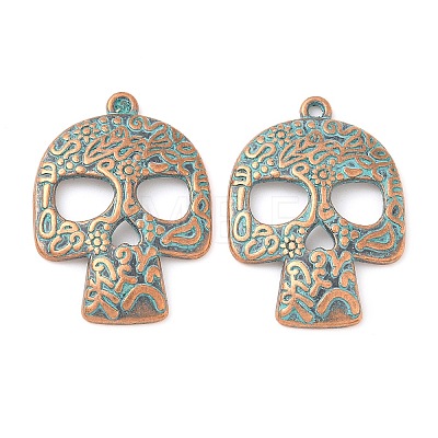 Alloy Pendants PALLOY-D313-01G-1