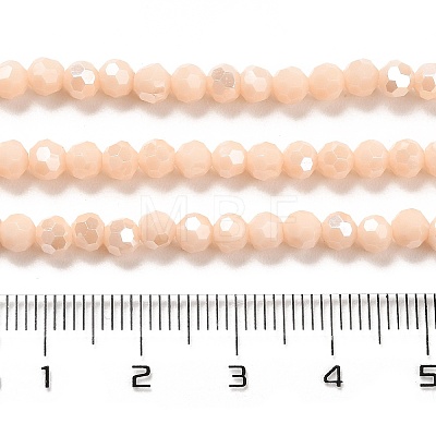 Opaque Glass Beads Stands LS-EGLA-A035-P4mm-B05-1