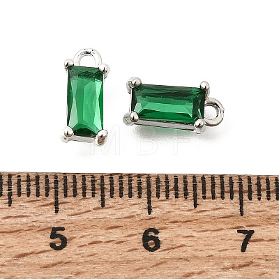 Brass Glass Pendants KK-Z156-02P-02-1