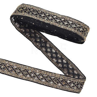 10Yards Paillette Embroidery Ribbon OCOR-OC0001-97C-1