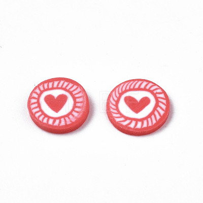 Handmade Polymer Clay Cabochons CLAY-N006-68-1