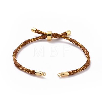 Nylon Cord Silder Bracelets MAK-C003-03G-01-1