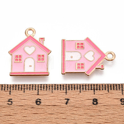 Alloy Enamel Pendants ENAM-T022-27-1
