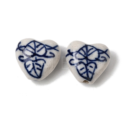 Handmade Porcelain Beads PORC-K012-13B-1