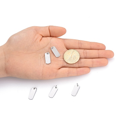 Anti-Tarnish 304 Stainless Steel Pendants STAS-I311-30P-1