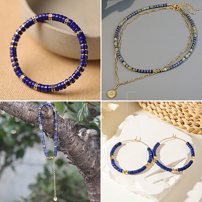 1 Strand Natural Lapis Lazuli Bead Strands G-PA0002-27-1