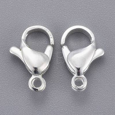 304 Stainless Steel Lobster Claw Clasps LS-X-STAS-E464-21E-S-1