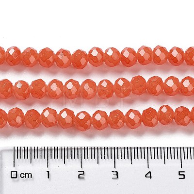 Baking Painted Imitation Jade Glass Bead Strands DGLA-A034-J6MM-A12-1