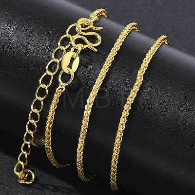 1.5MM Brass Wheat Chain Necklaces for Women KK-CBA4FD4-10G-1