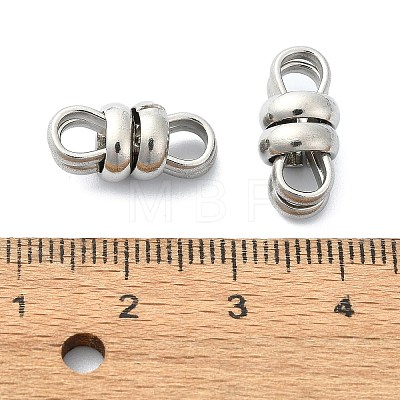 304 Stainless Steel Connector Charms STAS-Z066-07P-1