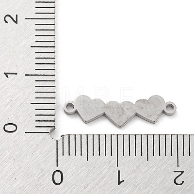 304 Stainless Steel Connector Charms STAS-P332-03P-1