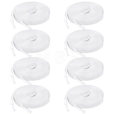 8 Pairs Single Side Velvet Shoelaces AJEW-MA0001-37A-1