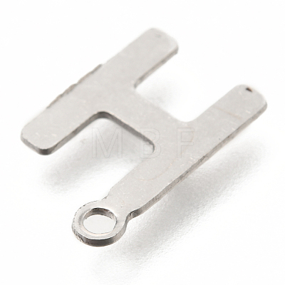 Non-Tarnish 201 Stainless Steel Charms X-STAS-C021-06P-H-1