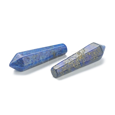 Natural Lapis Lazuli Pointed Beads G-E490-C22-1