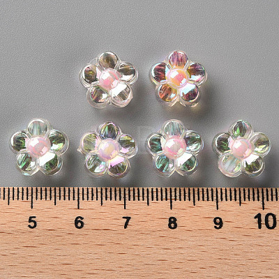 Transparent Acrylic Beads TACR-S152-06B-SS2112-1