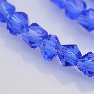 Faceted Bicone Glass Beads Strands EGLA-P017-4mm-10-1