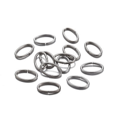 Tarnish Resistant 304 Stainless Steel Open Jump Rings STAS-F221-40P-A-1