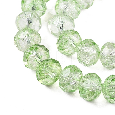 Transparent Glass Beads Strands GLAA-T023-8mm-A02-1