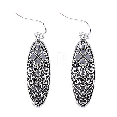 Zinc Alloy Dangle Earrings FS-WG5C480-03-1