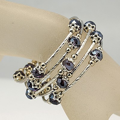 Fashion Wrap Bracelets BJEW-JB00628-03-1