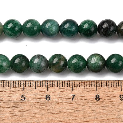 Natural Fuchsite Beads Strands X1-G-D470-12B-1-1
