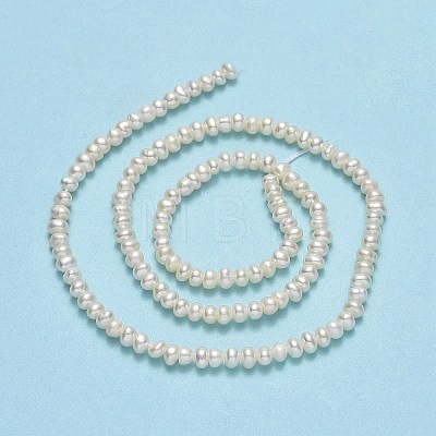 Natural Cultured Freshwater Pearl Beads Strands PEAR-A005-21B-01-1