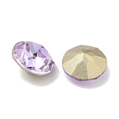 Glass Rhinestone Cabochons RGLA-L029-13A-371-1