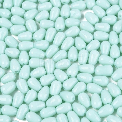 Opaque Glass Beads GLAA-Q113-01A-C02-1