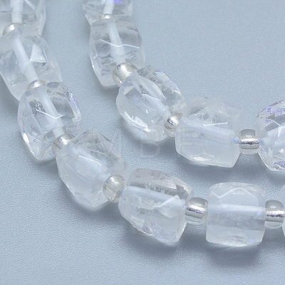 Natural Quartz Crystal Beads Strands G-L552D-15A-1