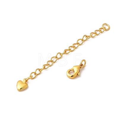 Brass Chain Extender KK-G546-02G-1