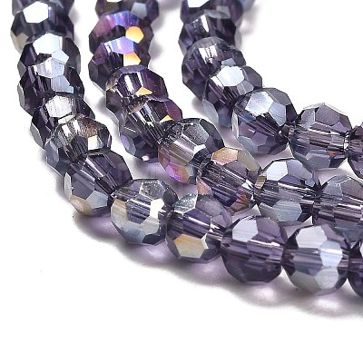 Transparent Glass Beads LS-EGLA-A035-T4mm-B15-1