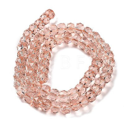 Transparent Glass Beads Strands EGLA-K071-01B-1