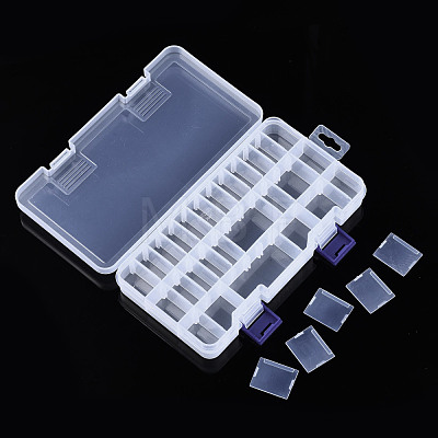 Rectangle Polypropylene(PP) Bead Storage Container CON-N011-010-1