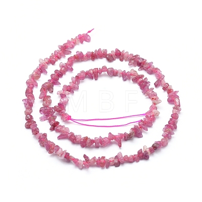 Natural Tourmaline Beads Strands X-G-L550B-01-1