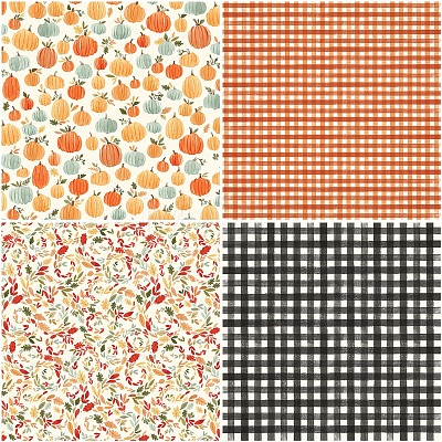 20Pcs 20 Styles Scrapbook Paper Pad PW-WG0DED1-01-1