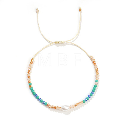 Bohemian Handmade Beaded Crystal Bracelets LS-AY4302-1-1