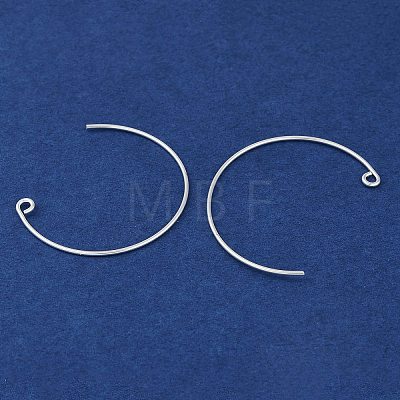 Brass Earring Hooks KK-C069-01S-1