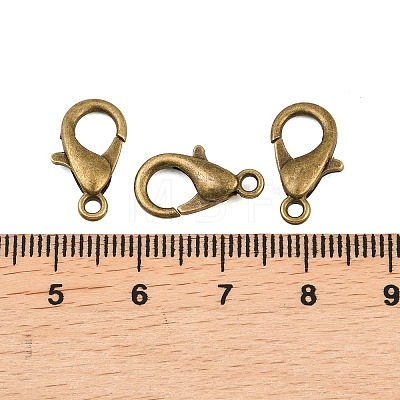 Zinc Alloy Lobster Claw Clasps X-E106-AB-NR-1