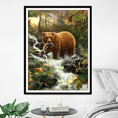 DIY Bear Diamond Painting Kit BEAR-PW0001-17-1