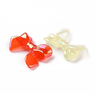 Transparent Acrylic Imitation Jelly Beads OACR-P011-01C-1