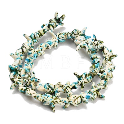 Synthetic Turquoise Beads Strands TURQ-F020-A04-1