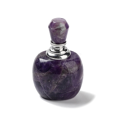 Natural Amethyst Dropper Bottles DJEW-K024-01P-03-1