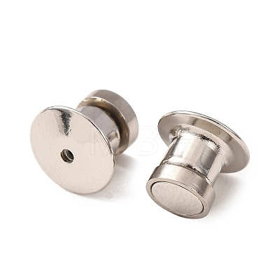 Magnetic Alloy Secure Locking Pin Backs AL-B004-03P-B-1